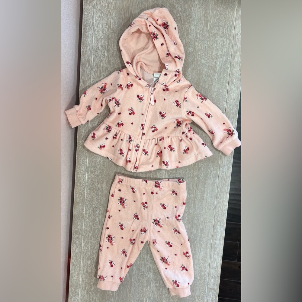 Little Me Floral Matching Set